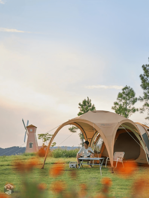 Auvent de camping, résistant aux éléments extérieurs