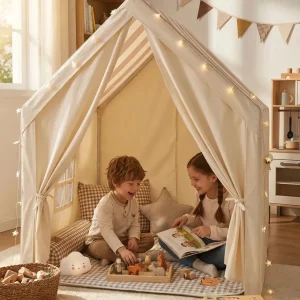 Tente enfant colorée pour intérieur et extérieur