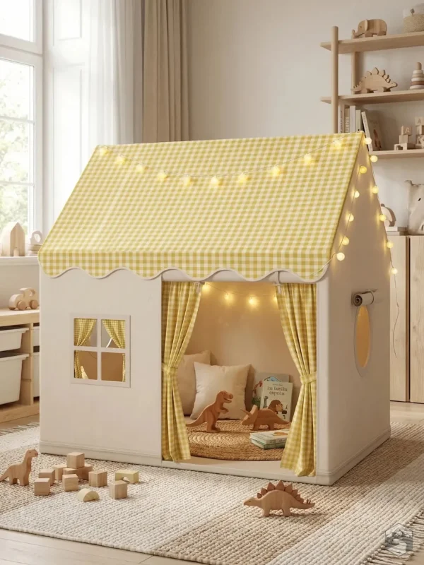 Espace de jeu en tente pour enfants actifs