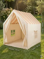 Cabane pour enfants, refuge créatif et amusant