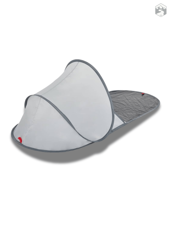 Protection solaire avec demi tente