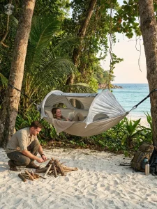 Hamac léger pour deux personnes, idéal pour le camping