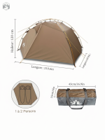 Modèle léger de tente pour randonnée et camping