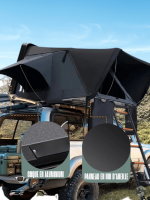Tente de toit robuste pour escapades en nature