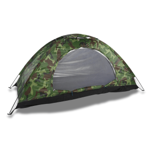 Tente camouflage 1 place, idéale pour le camping