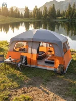 Tente de camping pour 10 personnes, facile à monter