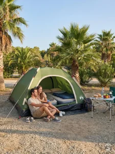Tente 2 personnes dôme idéale pour le camping