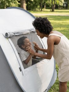 Tente spacieuse et légère pour camping