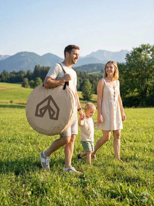 Tente 3 places, idéale pour les festivals