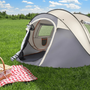 Tente familiale 2 secondes, idéale pour camping