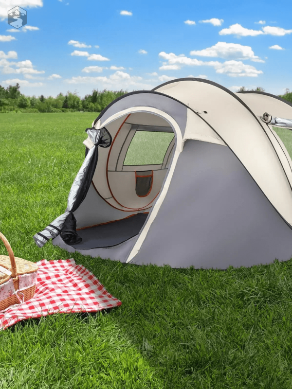 Tente familiale 2 secondes, idéale pour camping