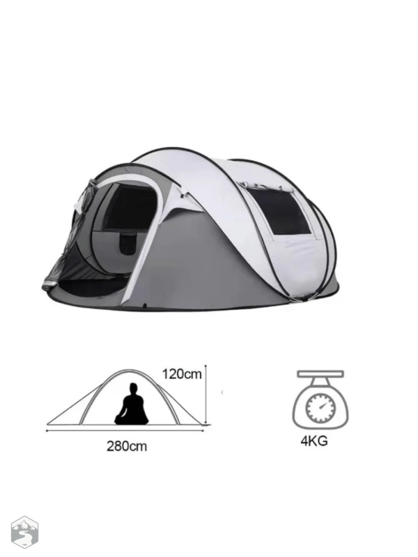 Tente 2 secondes, solution rapide pour les voyages en plein air