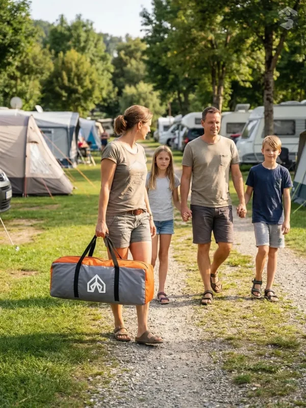 Tente 4 places, solution idéale pour les escapades en nature