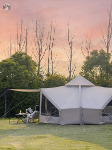 Tente familiale gonflable, idéale pour le camping