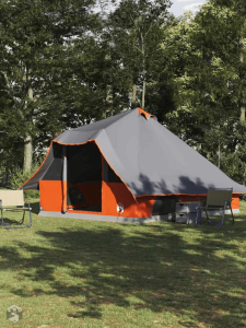 Tente familiale adaptée pour 8 campeurs