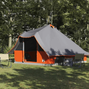 Tente familiale adaptée pour 8 campeurs