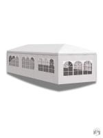 tente barnum 3x9 pour événements en extérieur