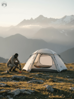 Tente légère 1 place adaptée au bivouac en plein air