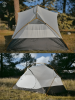 Solution de couchage pour deux en trois saisons
