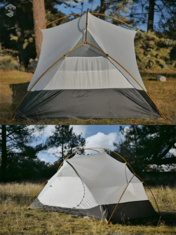 Solution de couchage pour deux en trois saisons
