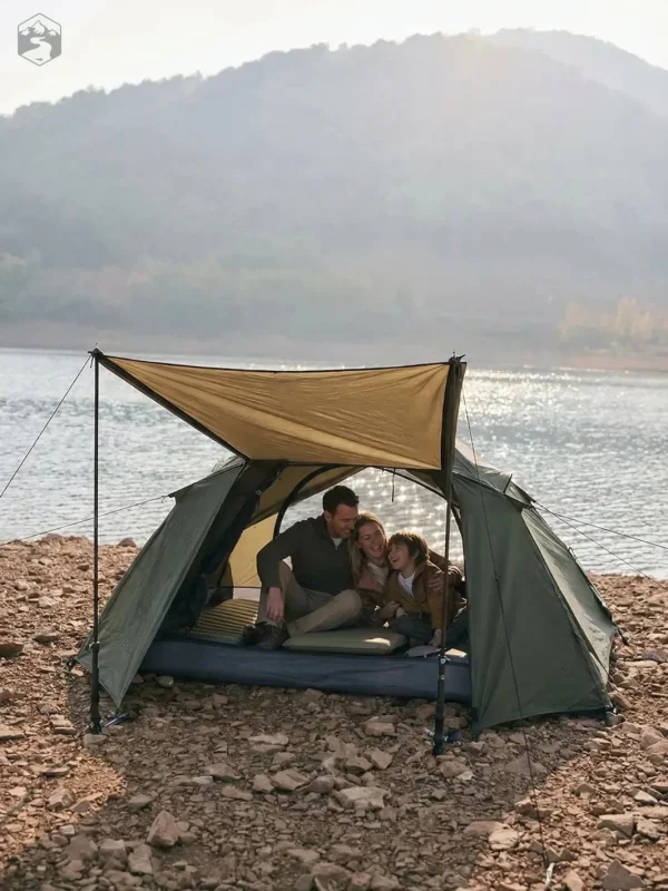 Tente pour 3 personnes idéale pour le camping