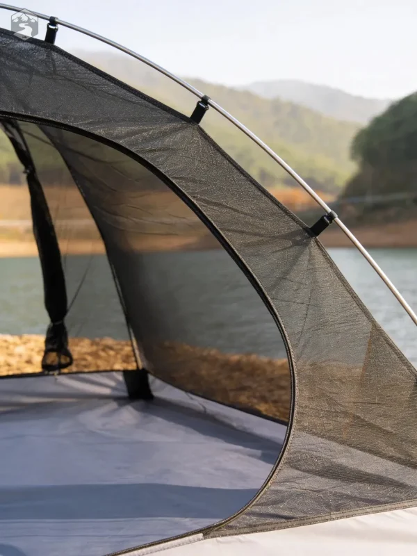 Version de tente pour bivouac en milieu naturel