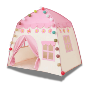Tente cabane enfant colorée pour jeux et aventures