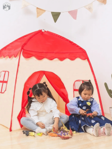 Tente ludique pour enfants, favorisant la créativité et le jeu