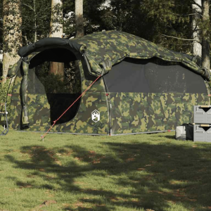 Tente familiale camouflée pour 6 personnes