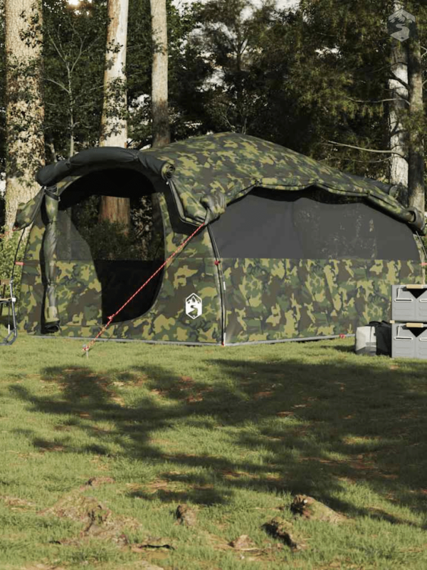 Tente familiale camouflée pour 6 personnes