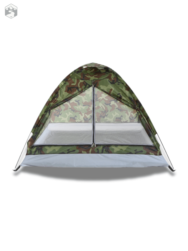 Tente de camping 2 places, idéale pour se fondre dans la nature