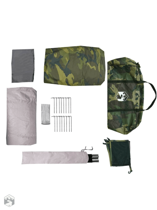 Tente camouflage idéale pour les sorties en famille