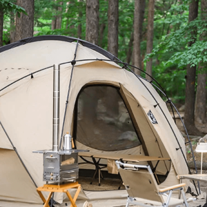 Tente spacieuse pour 4 personnes en camping