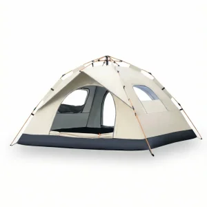 Tente camping 4 places avec ouverture automatique
