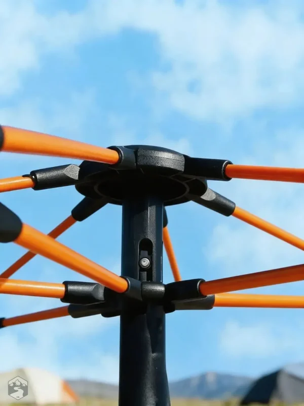 Tente 4 personnes, conçue pour le confort en plein air