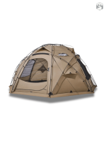 Tente camping 6 personnes avec espace généreux