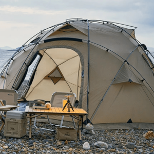 Tente spacieuse pour 6 personnes en camping