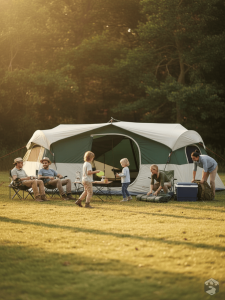 Tente camping 8 personnes idéale pour les familles