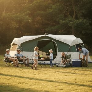 Tente camping 8 personnes idéale pour les familles
