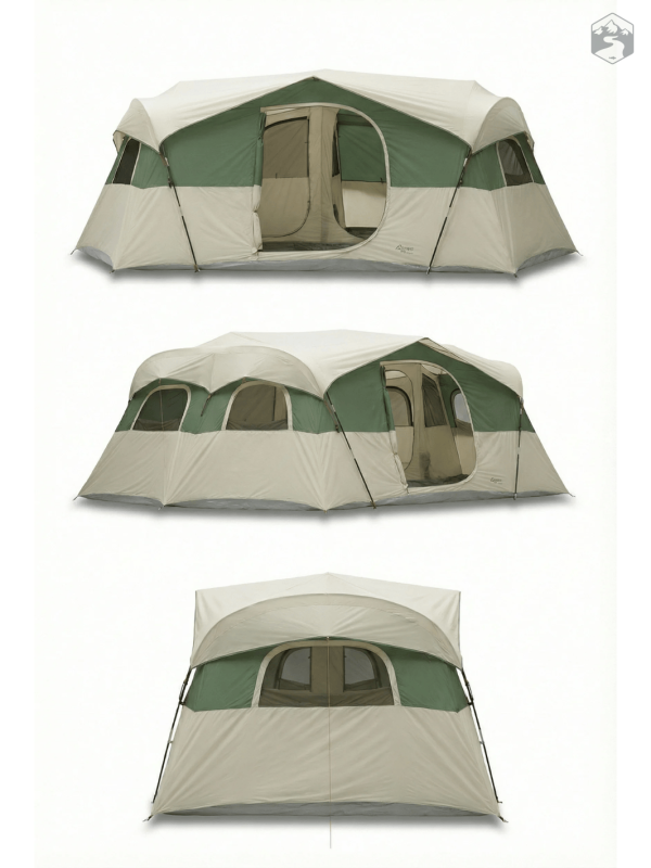 Tente 3 chambres pour un confort optimal en camping