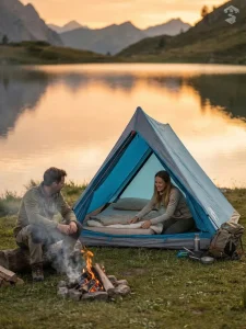 Tente deux places idéale pour les sorties en pleine nature