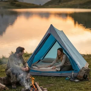 Tente deux places idéale pour les sorties en pleine nature