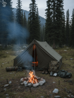 Tente 4 saisons pour camping et survie