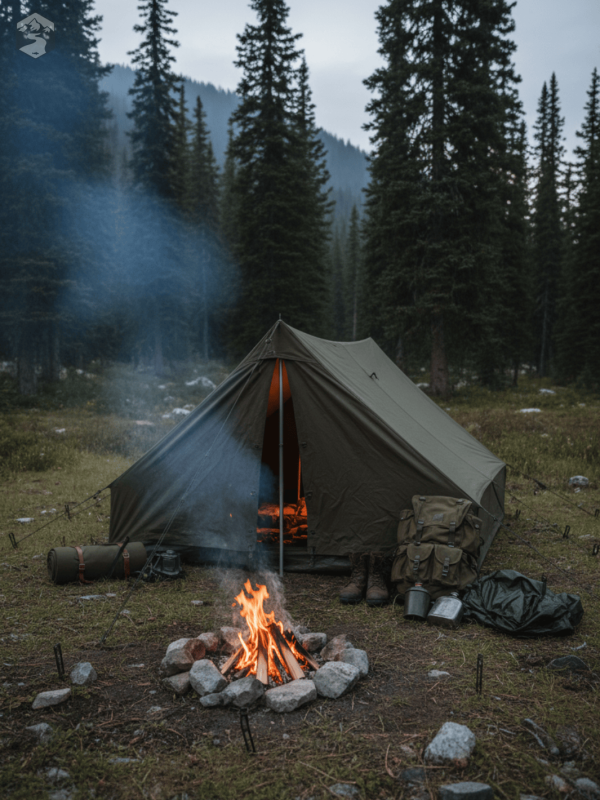 Tente 4 saisons pour camping et survie
