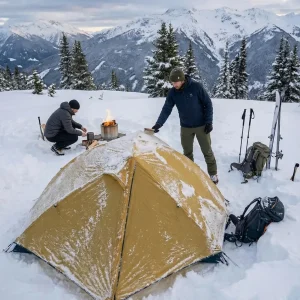Tente légère 2 personnes adaptée aux climats rigoureux