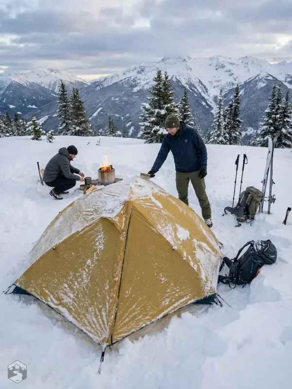 Tente légère 2 personnes adaptée aux climats rigoureux