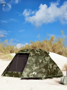 Tente 3 personnes avec design camouflé