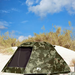 Tente 3 personnes avec design camouflé