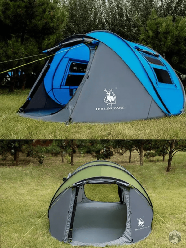 Tente de camping facile à monter pour 2