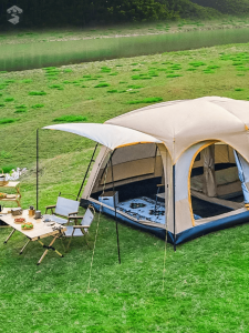 Tente 4 personnes idéale pour les excursions en plein air
